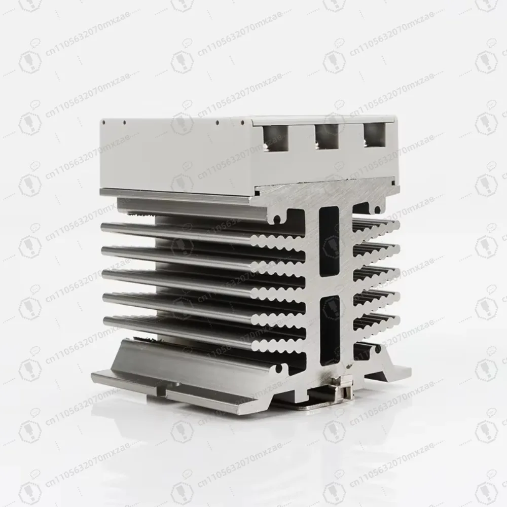 مرحل الحالة الصلبة العالمي 40 أمبير، حامل السكك الحديدية DIN SSR مع المشتت الحراري لأحمال التيار المتردد، الوحدة الصناعية XSSR-3DA4840H