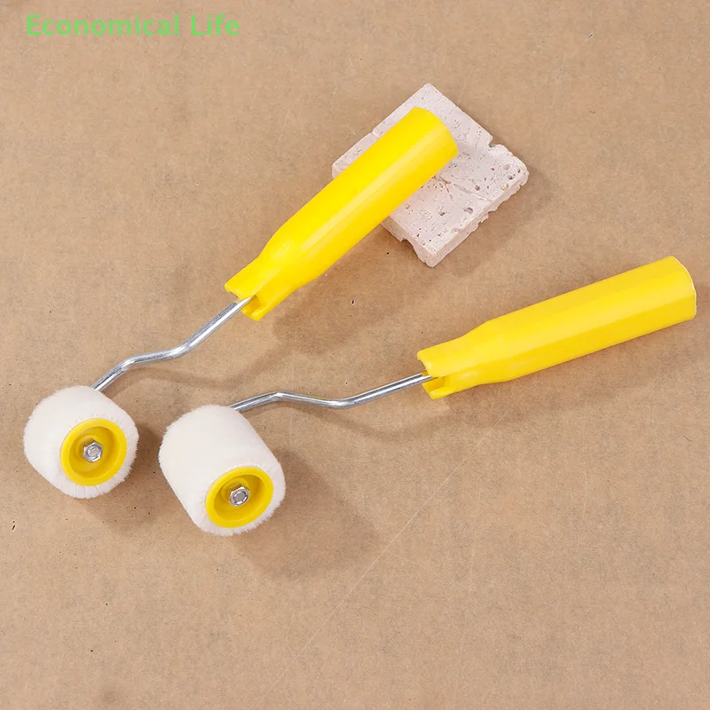 بكرات طلاء صغيرة للأبواب والأسقف، فرش صوف، طلاء صغير جدًا، فرشاة حافة الحواف، فرشاة طلاء لإصلاح الجدار #2