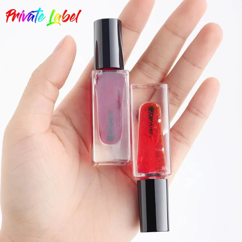 7ml 3 In 1 Use for Cheek&Eye&Lip Tint Soft Jelly Water Film Lipstick Water Fast Dry Easy Wear Private Label Custom Bulk