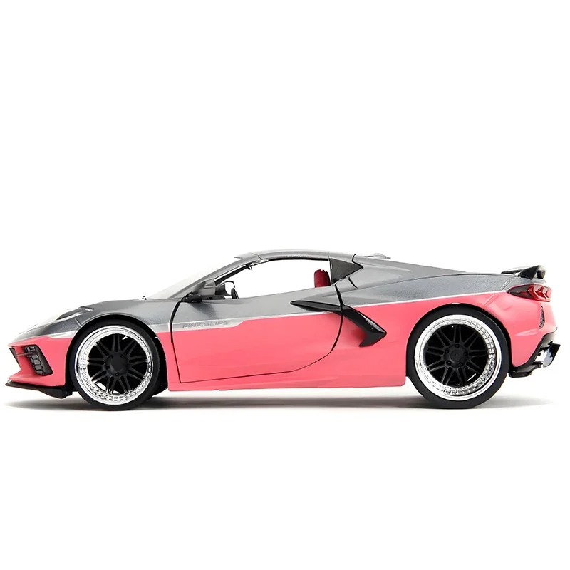 JADA 1:24 CORVETTE 2020 Alloy Car Diecasts & Toy Vehicles Car Model Miniature Scale Model Car Toys For Children