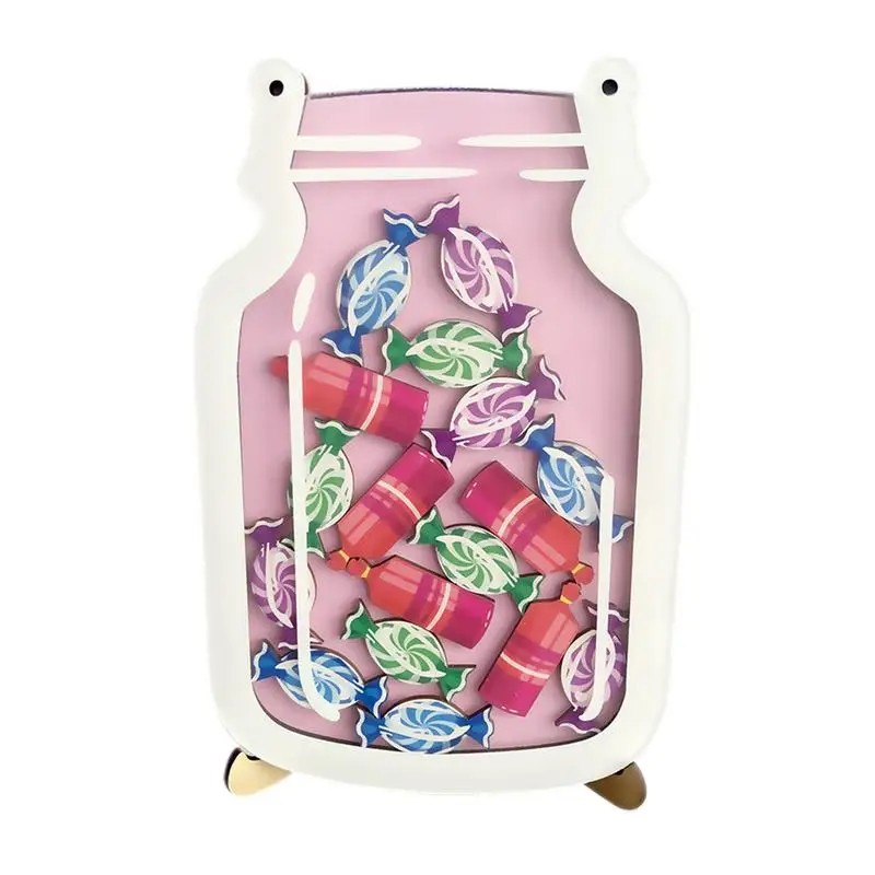 Jar Candy Jar Reward System Incentive Jar with 30pcs Candy Coin Teacher Reward Jar Behavior Chart Jar Reward System Classroom