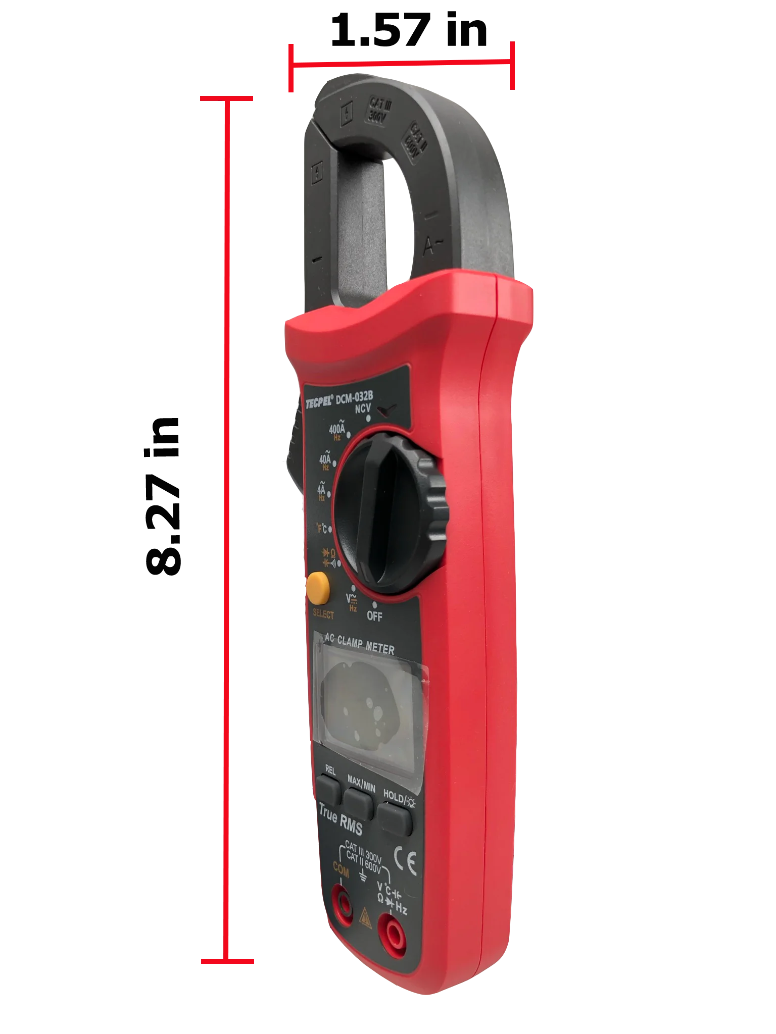 Wholesale TECPEL DCM-032B AC Current 400A High Sensitivity Digital Multimeter 2V-600V 40M Resistance & Capacitance for Industry