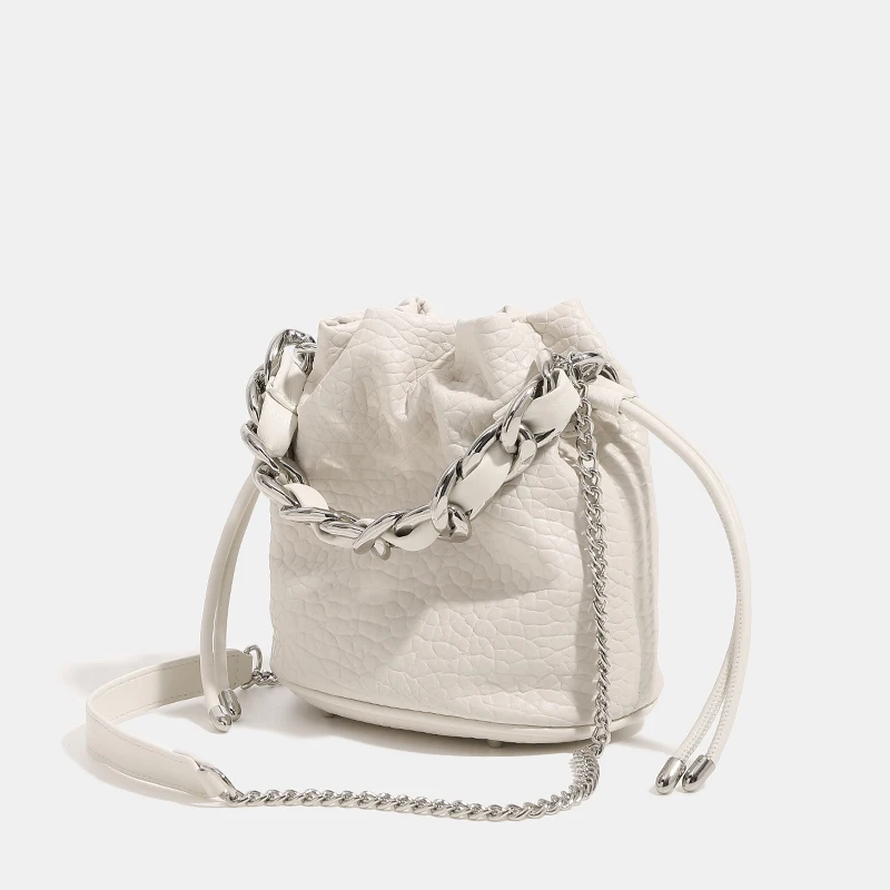 Womens New Wallet And Handbags Luxury Crossbody Bag Fashion Designer Soft PU Leather High Quality Solid Bucket Shoulder Bags Ins