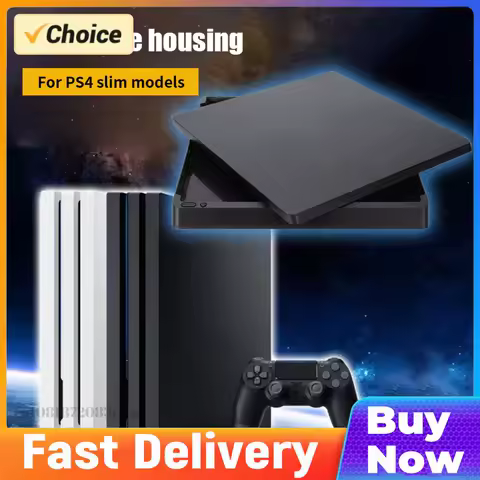 Plastic Faceplate Protective Cover Replacement Upper Bottom Housing Case Game Accessories for PS4 1000/PS41200/PS4 SLIM/PS4 Pro