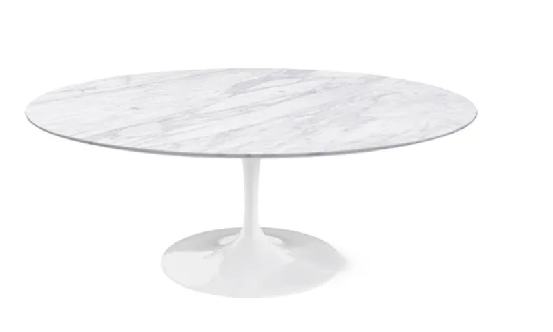 Tulip Natural Marble Side Table Saarinen Coffee Table