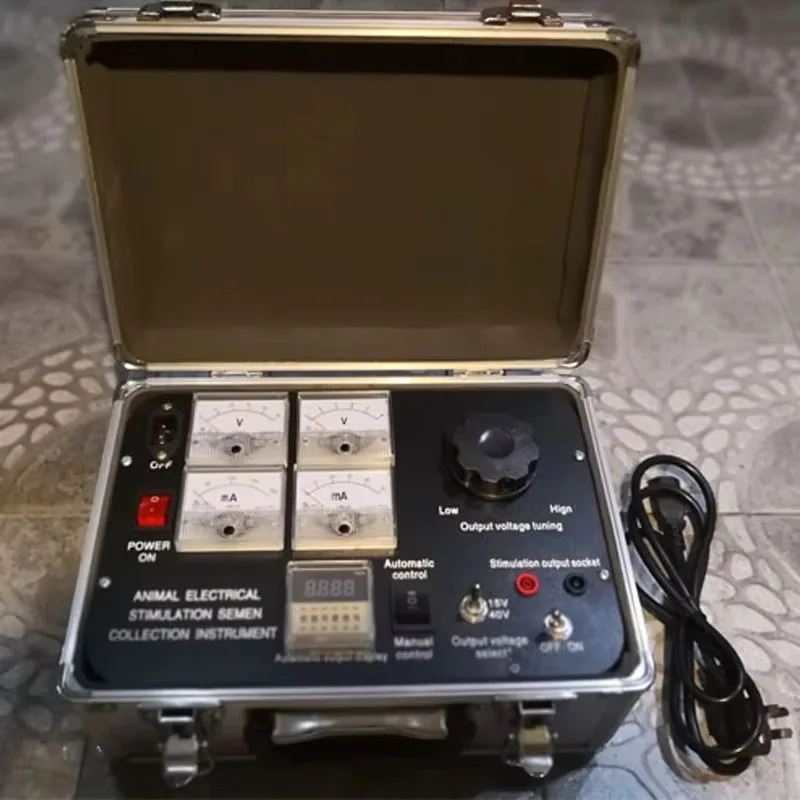 مجموعة المجموعة/معدات جمع الحيوانات المنوية HC-R030 آلة القذف الكهربائية الأوتوماتيكية للحيوانات، السائل المنوي الأبدي