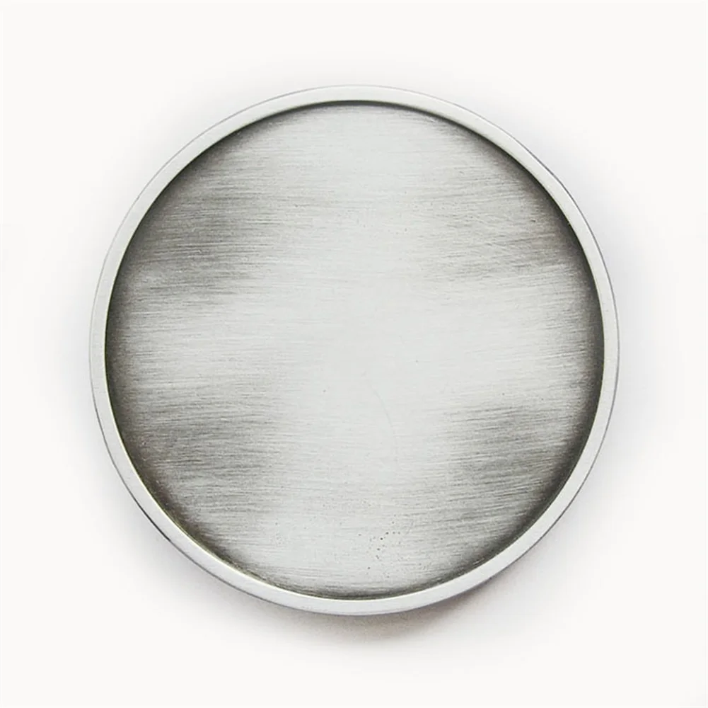 Nieuwe Mannen Riem Gesp Klassieke Ronde Blank Riem Gesp Ook Voorraad In Ons BUCKLE-BL006