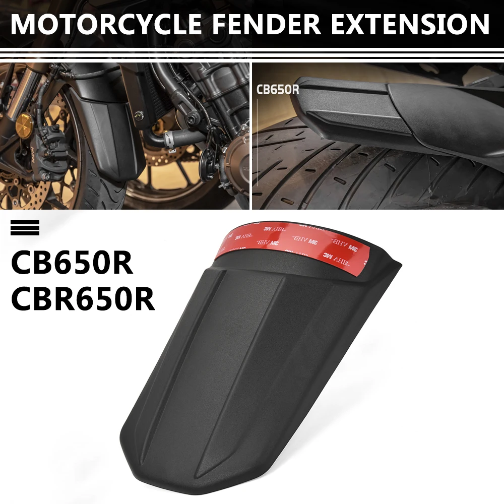 

Motorcycle Front And Rear Fender Extended Splash Shield For Honda CB650R CBR650R 2019-2022 Accessories