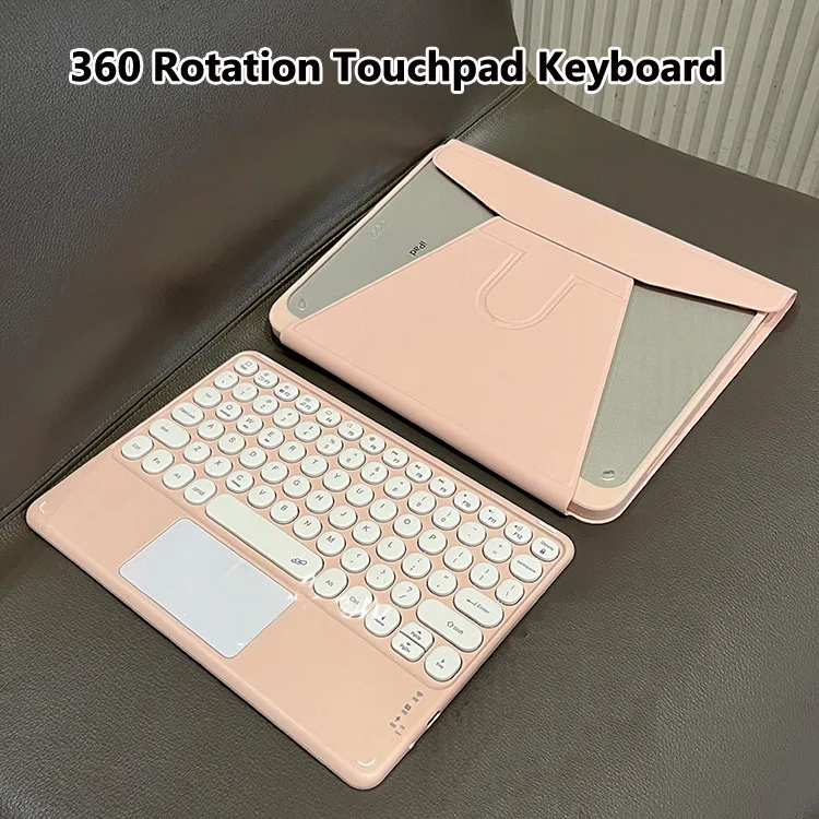 

Чехол с сенсорной панелью и клавиатурой для Xiaomi Poco Pad X1 2025 11,2 дюйма Pad 8 Pro 6 5 Pro 11 дюймов 7 Pro 11,2 дюйма 2024 Прозрачный акриловый корпус