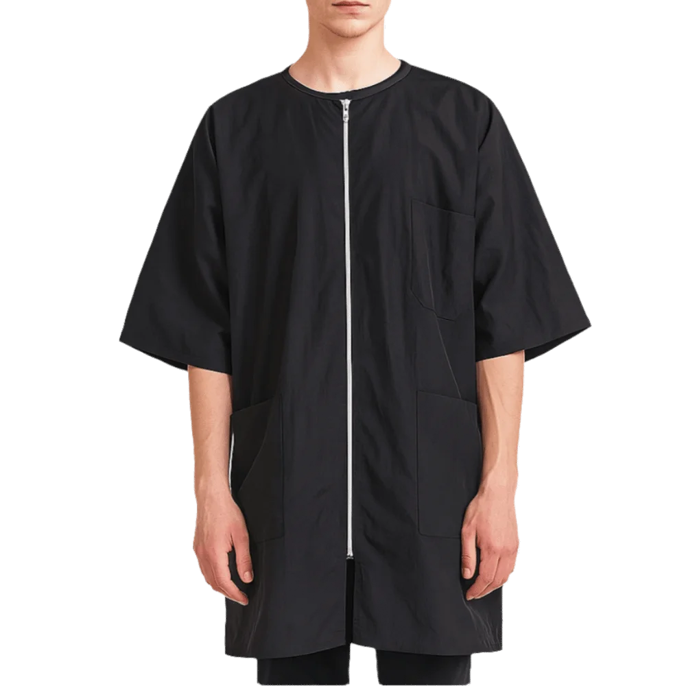 

Waterproof Hair Stylist Hairdressing Cape Barber Wrap Professional Hair Cutting Gown with Sleeved Salon Uniform