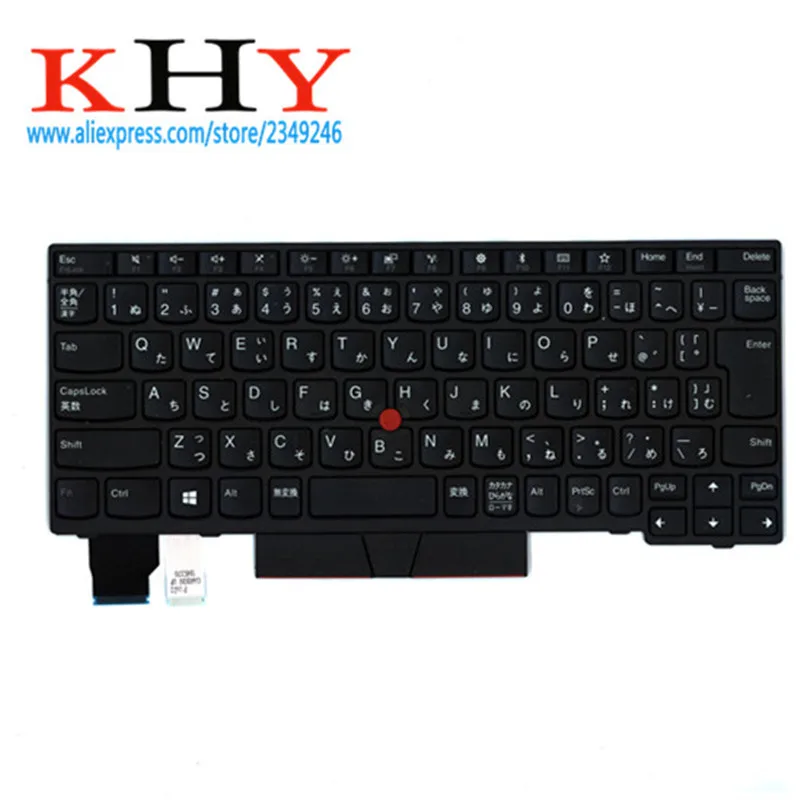 Original JP Keyboard For ThinkPad L13 X280 A285 X390 X395 ThinkPad L13 Yoga S2 5th S2 Yoga 5th FRU 01YP030 01YP110 01YP190 Used