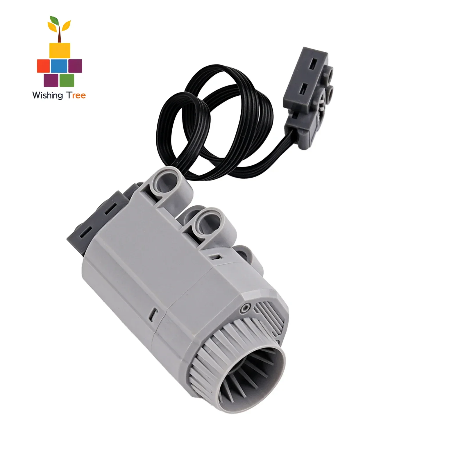 MOC Simulated Spray Smoke Electric Exhaust Motor for  Technical Car Models Power Functions Building Blocks