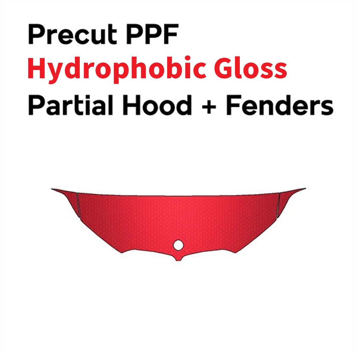 

Partial Hood Fenders Mirrors PreCut PPF Paint Protection Film DIY Clear Bra Kit for BMW X5 M-Sport 2019-2023