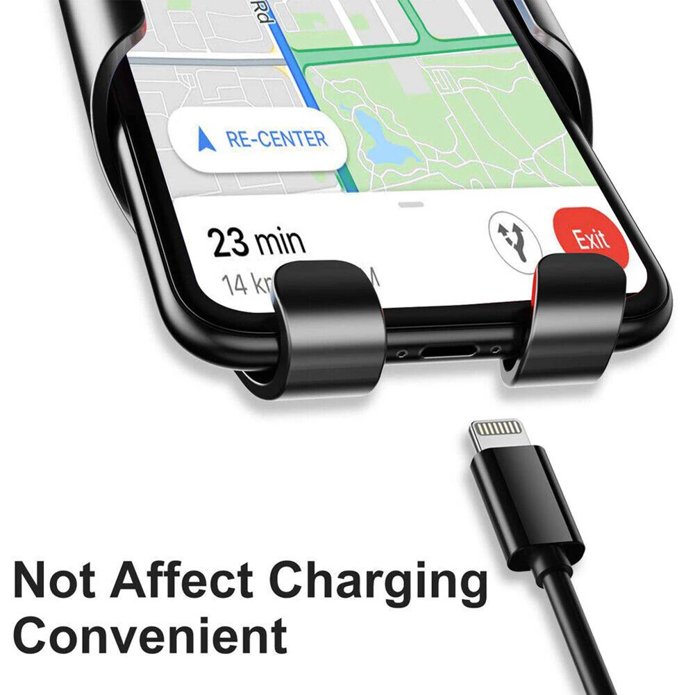 차량용 무선 충전기 자동 마운트 폰 스탠드, 아이폰 14, 13, 12, X, 삼성, 샤오미, 10W 고속 충전 거치대