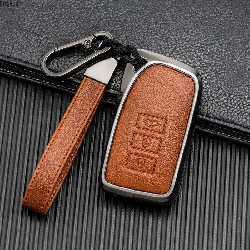 

Car Key Cover Case For Lexus NX GS RX IS ES GX LX RC 200 250 350 LS 450H 300H Key Auto Case keychain keyring Accessories