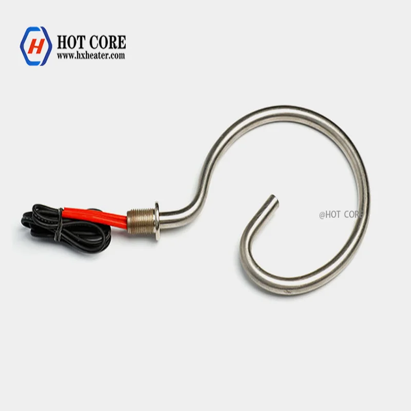 Industrial immersion heater elements