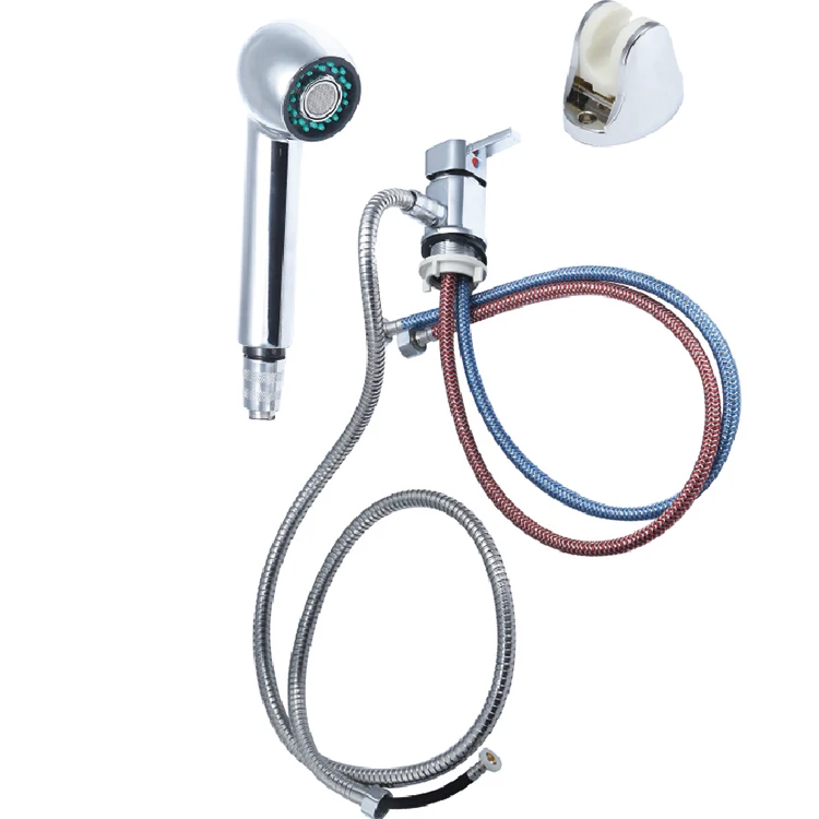 

Хорошее качество RV-S034 Серебряная насадка для душа для автофургона, медная смеситель для автофургона, переключатели горячей и холодной воды, насадка для душа, детали для автофургона для кемпера