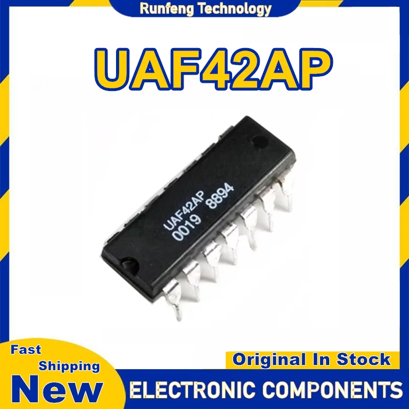 2 قطعة UAF42AP DIP-14 UAF42A DIP14 IC شرائح جديد الأصلي في المخزون