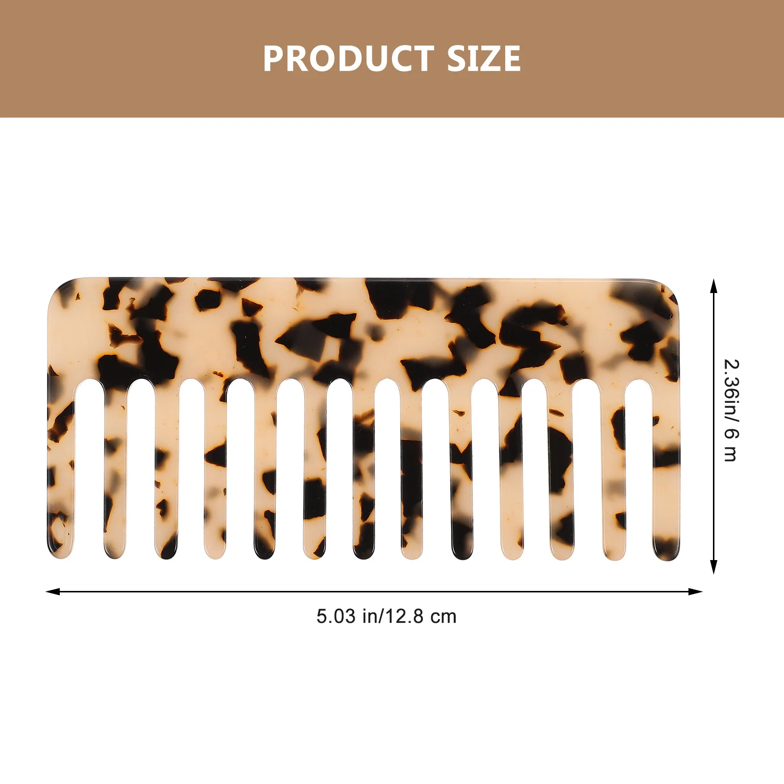 

2 шт. антистатическая расческа для волос с широкими зубьями, ручной парикмахерский инструмент для домашнего салона, вьющиеся густые волосы, массажная расческа для распутывания