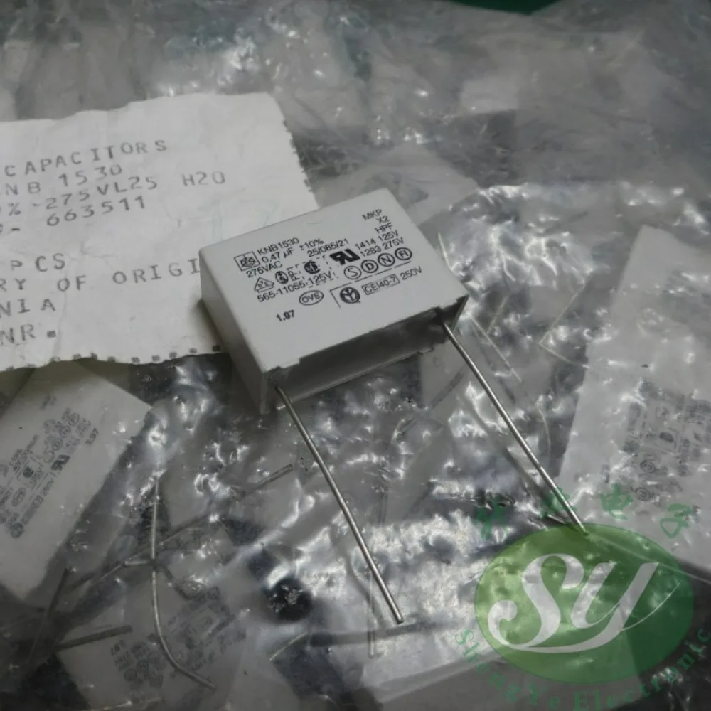 5pcs/lot KNB1530 0.47uf 275vAC 470nf u47 474 K brand new 22mm film capacitor