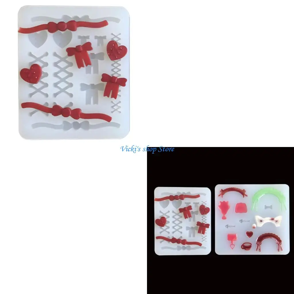 Детали-с-бантом-зыбучие-пески-форма-для-литья-из-смолы-форма-для-головного-убора-ожерелье-силиконовая-форма