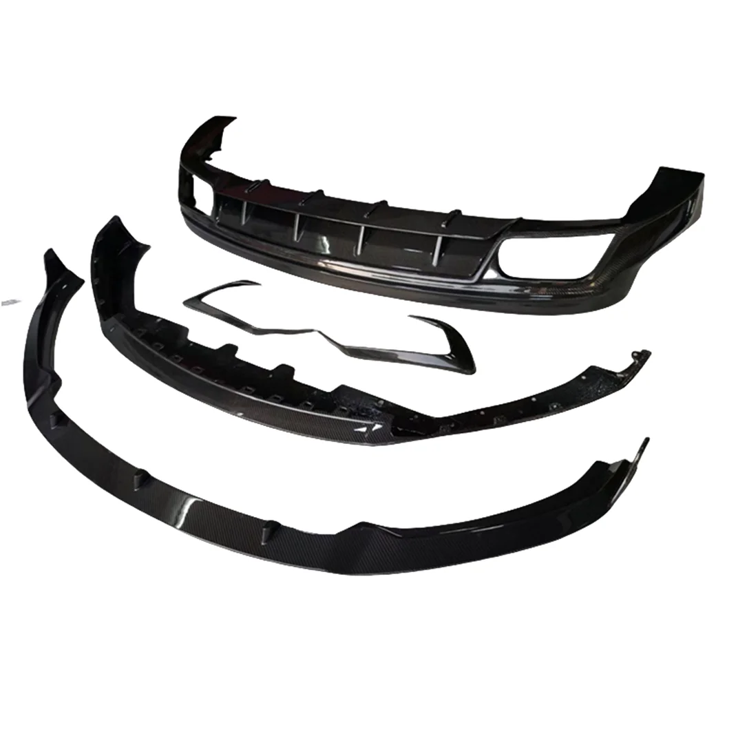 PK Style Full Set Front Lip Splitter Rear Diffuser Canards Carbon Fiber Body Kit Parts Fits for Maserati Levante Bodykit 2018+