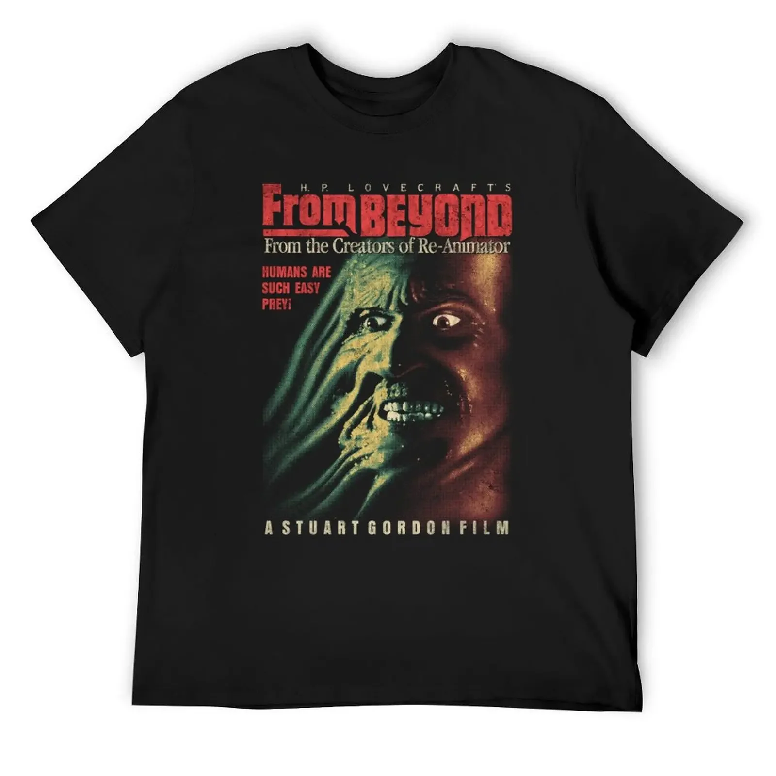 From Beyond, Reanimator, Horror T-Shirt oversized t shirt plain mens graphic t-shirts