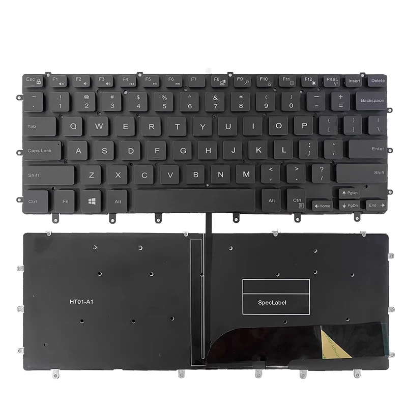 Imagem -05 - Teclado para Notebook Backlight para Dell Dell Precisão 5510 5520 5530 5540 M5520 0gdt9f