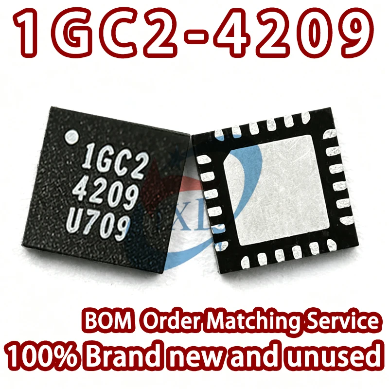 100% Brand New Import-AGILENT 1GC2-4209 1GC24209 IGC2-4209 QFN24 GaAs MMIC RF Prescaler Microwave Semiconductor Chip