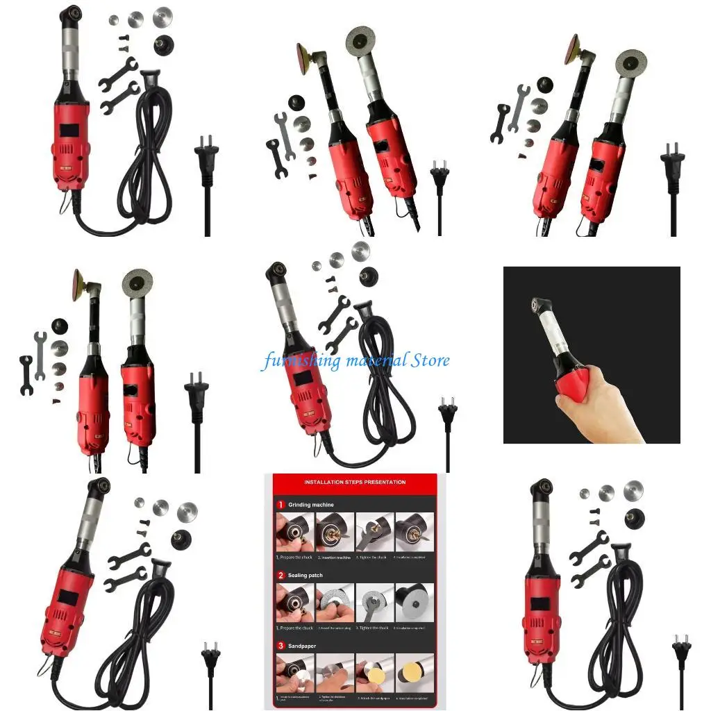 

Y5GD Adjustable Compact Handheld Grinding Machine Fit for Ceramic Tile Deburring