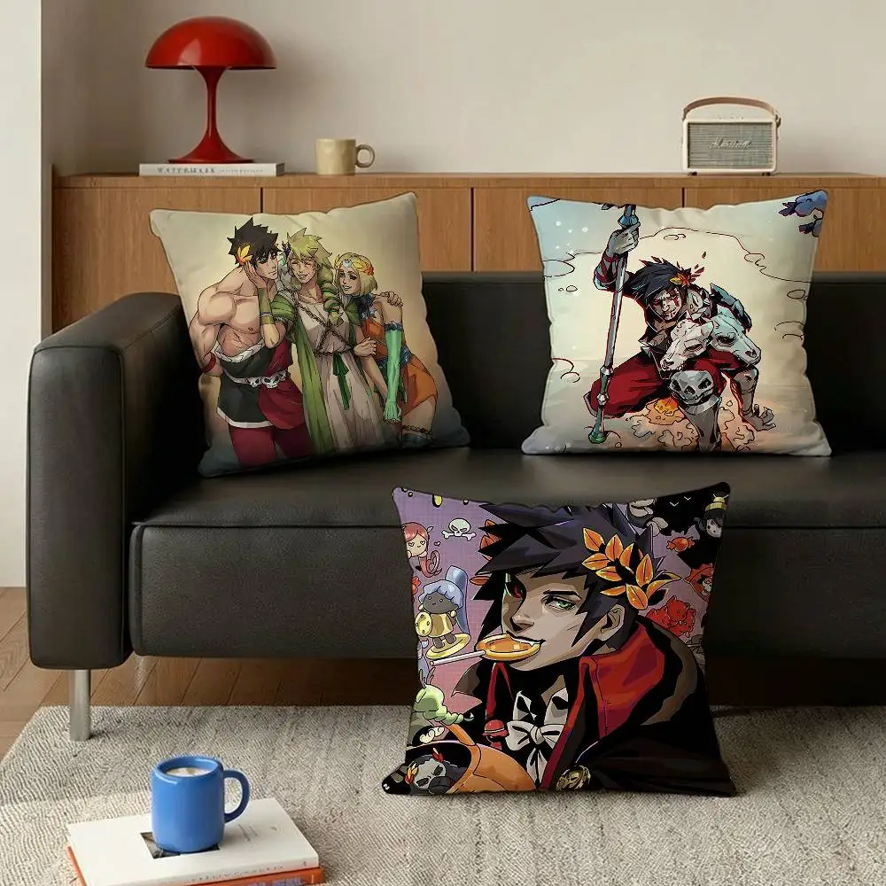 Hot H-Hades 2 Game   Various Sizes Square Pillow Case For Car Home Bedchamber Decor