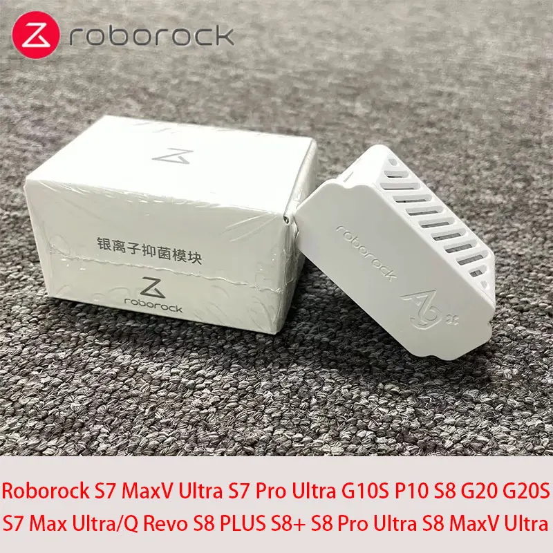 

Original Roborock S7 MaxV Ultra/S8 MaxV Ultra/S8 Pro Ultra/Q Revo Vacuum Cleaner Silver ion Bacteriostatic Module Accessories