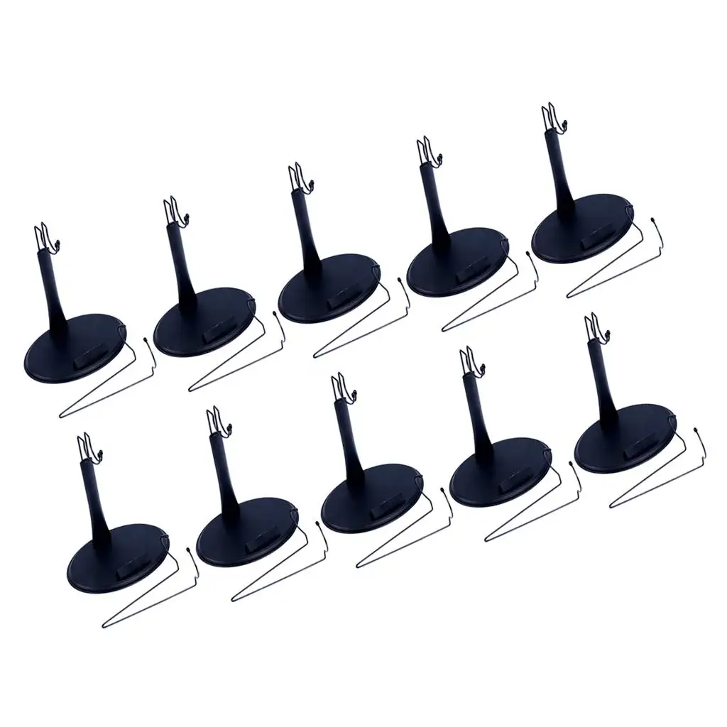 

10Pcs Doll Stands Kids Toys Accessories for 12 Inch Dolls Display Holder Suitable for Action Figure Dolls