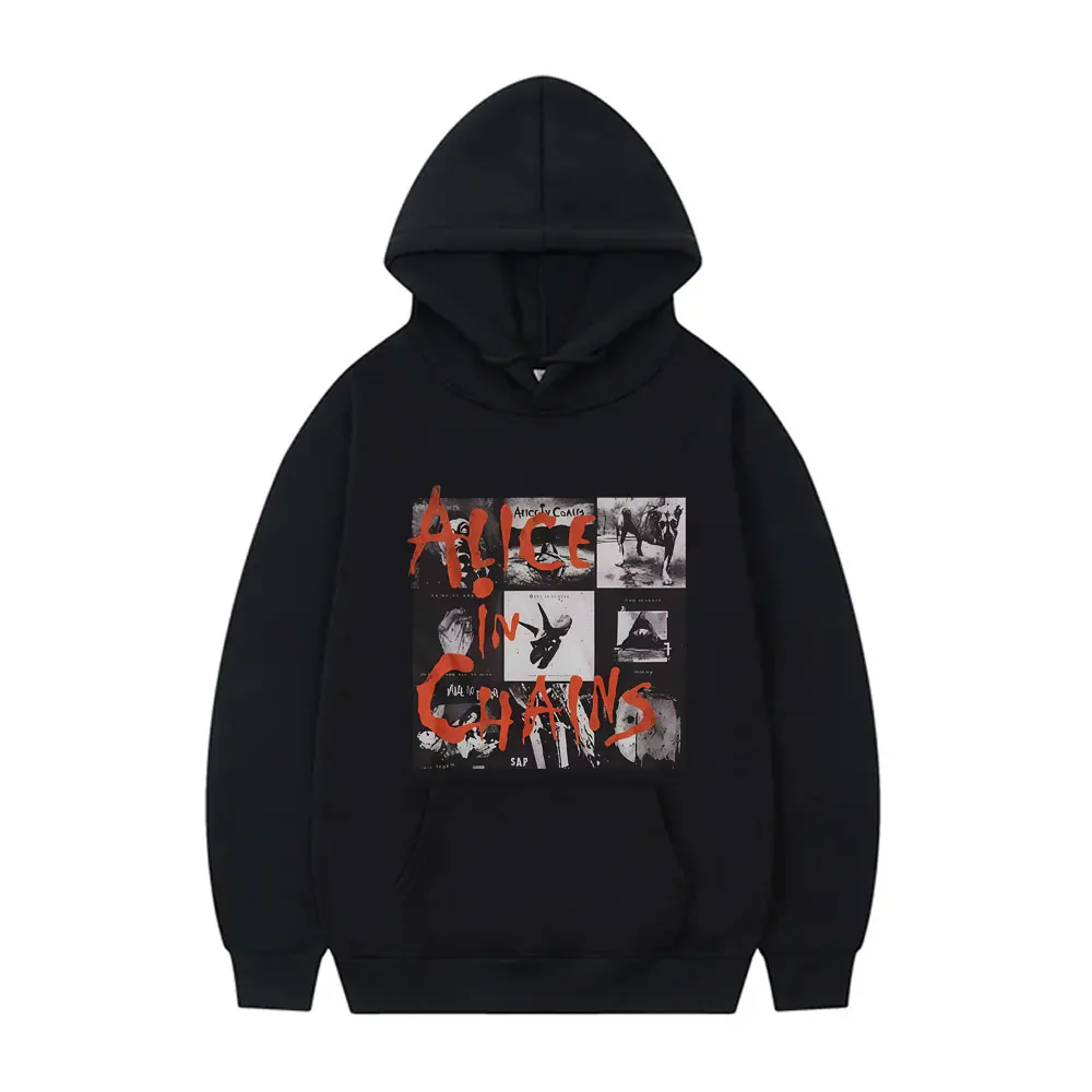 

Rock Band Alice in Chains Album Cover Print Hoodie Men Women Casual Oversized Pullover Hoodies Men's Hip Hop Fashion Streetwear