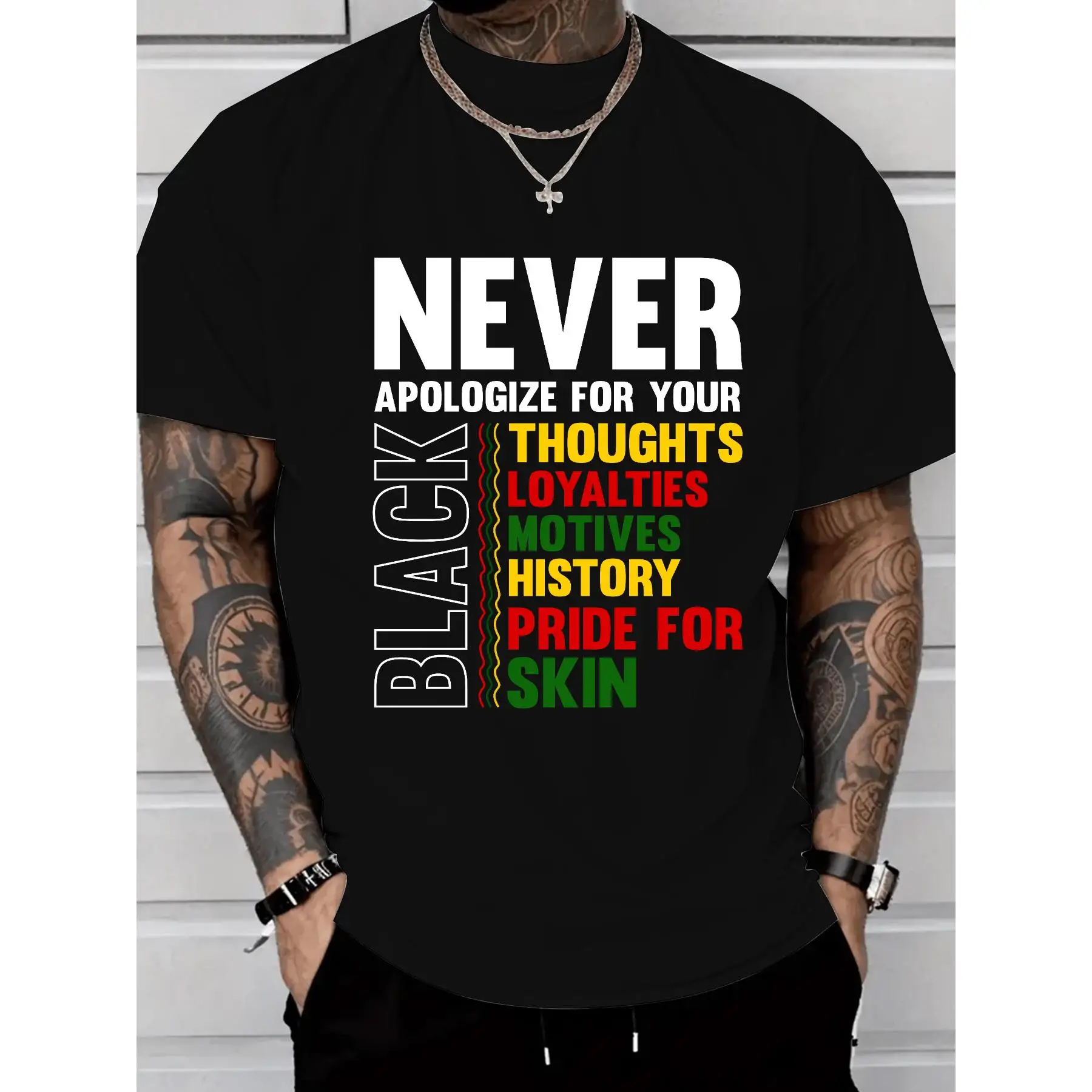 

Empowering T - Shirt with Bold Message - A Statement of Self - Affirmation
