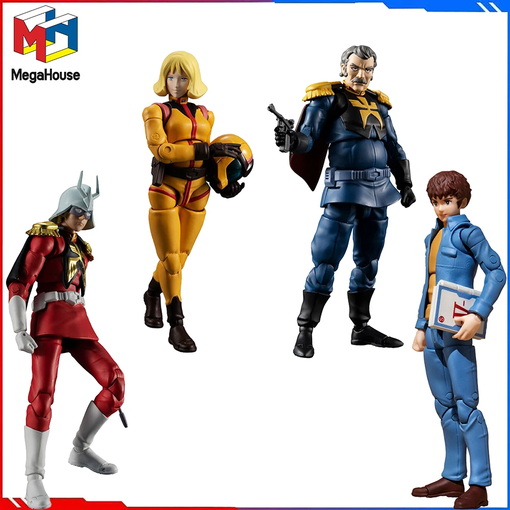 أصلي 100% متوفر في المخزون MegaHouse G.M.G. سلسلة كيدو سينشي جاندام أمورو راي شار أزنابل رامبا رال سايلا ماس كوليكشن