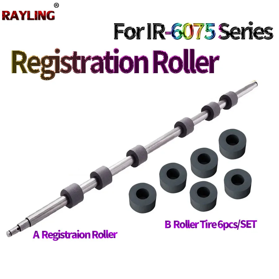 Aligning Registration Roller Tire For Canon IR 6065 6075 6255 6265 6275 6555 6565 6575 8105 8095 8085 8295 8285 FC8-7276-000