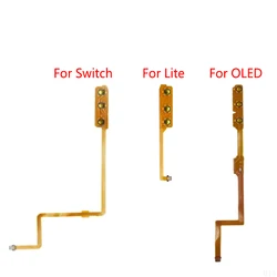 Bouton de volume pour Nintendo Switch Lite, bouton marche/arrêt muet, ruban de clé, câble flexible, NS OLED