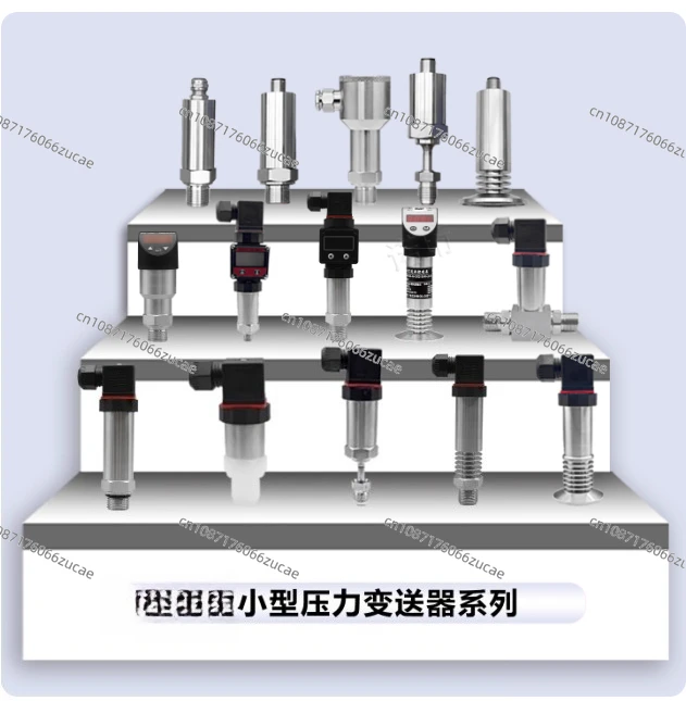 Pressure Transmitter Npt Thread Intelligent Diffusion Silicon Constant Pressure Gas Hydraulic Flat Film Pressure Sensor