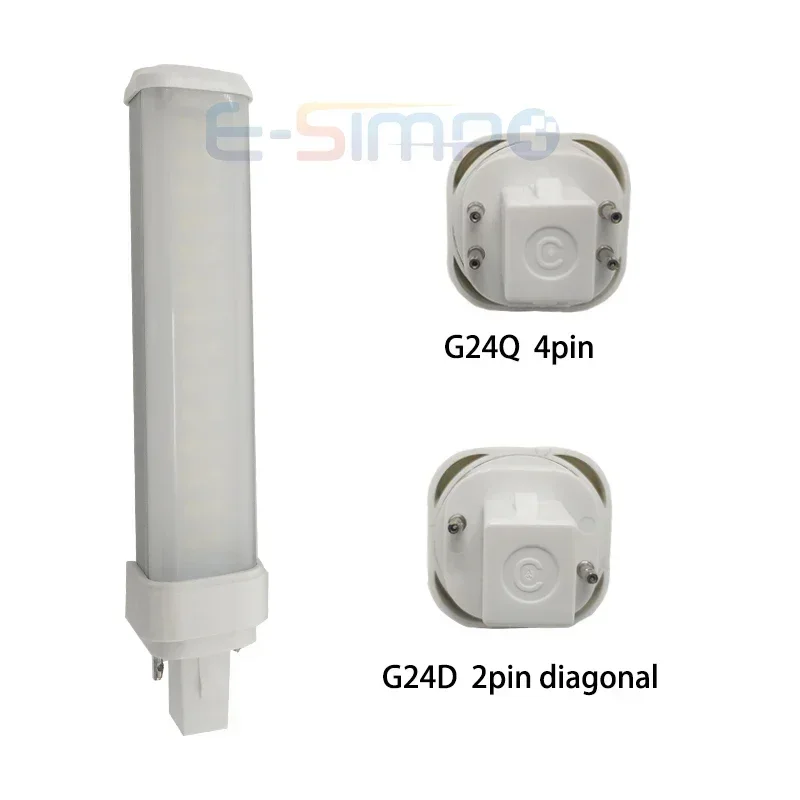 G24d 2P GX24Q 4P 7W 9W 11W 2U CFL PLC 13W 18W 26W LED Replacement CE RoHS Office Horizontal Retrofit Ceiling PL Plug LED Lamp