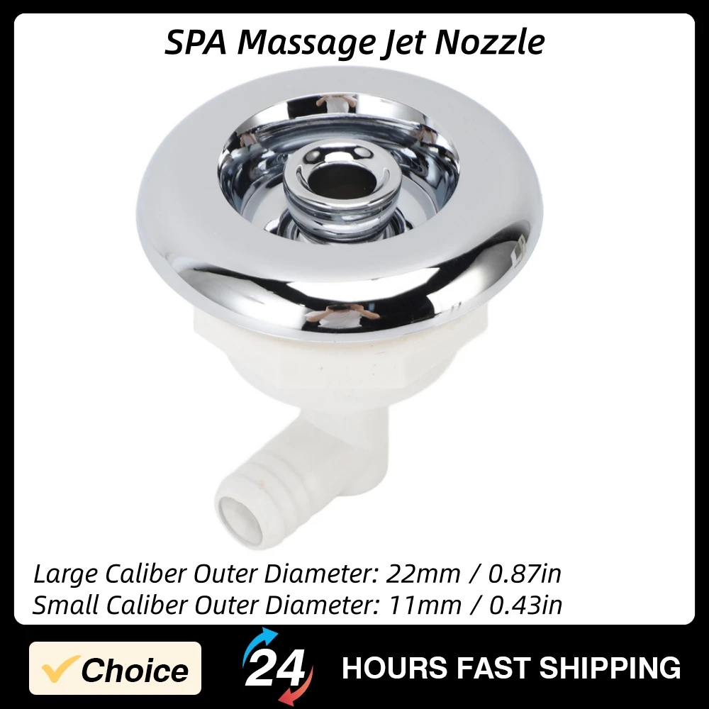 

SPA Massage Jet Nozzle Swimming Pool Spa Jet Stainless Steel Bathtub Jet Nozzle Bathroom Hydrotherapy Pool Accessories