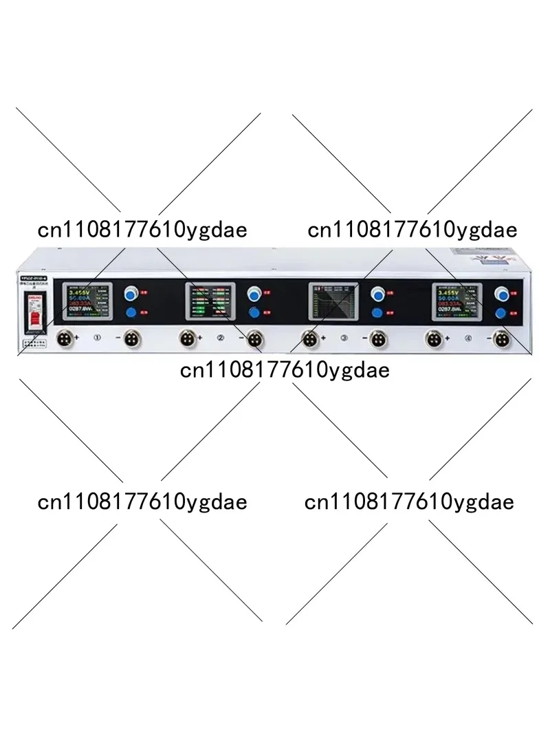 high precision 4 cha-nnel 5V 50A charge discharge detector bat-tery pack voltage balance lithium b-at-tery capacity tester