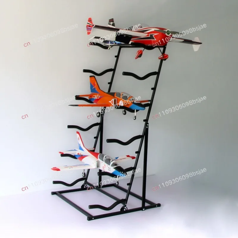 Model aircraft bracket Multi-layer fixed-wing aircraft Indoor and outdoor field bracket Ducting machine Turbojet