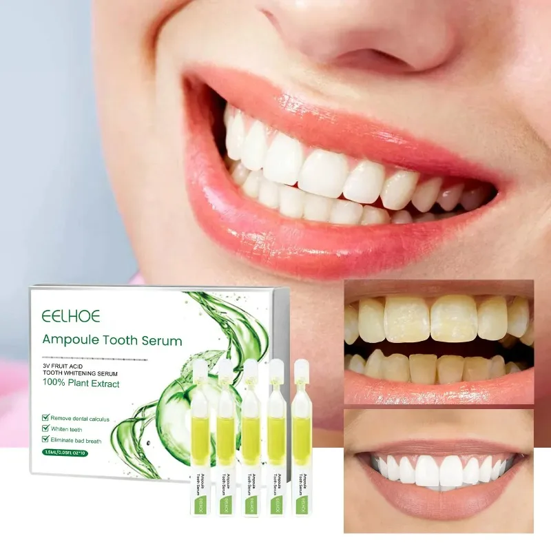 10pcs Fruit Acid Travel Size Toothpaste Intensive Stain Removal Teeth Reduce Yellowing Toothpaste for Men Women Sensitive Teeth