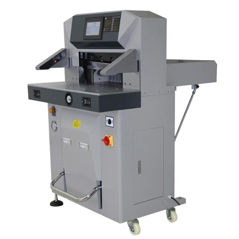 Nc Single Cutter Smoking A4 and A3 Corrugated Board Bobbin Massicot Tobacco Cigarette Paper Cutting Machine - view 2