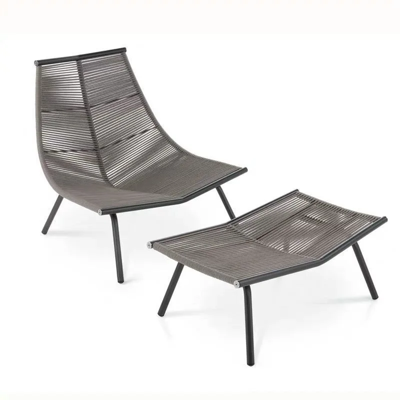 

Villa garden rattan chair outdoor beach seaside simple rope sofa furniture combination