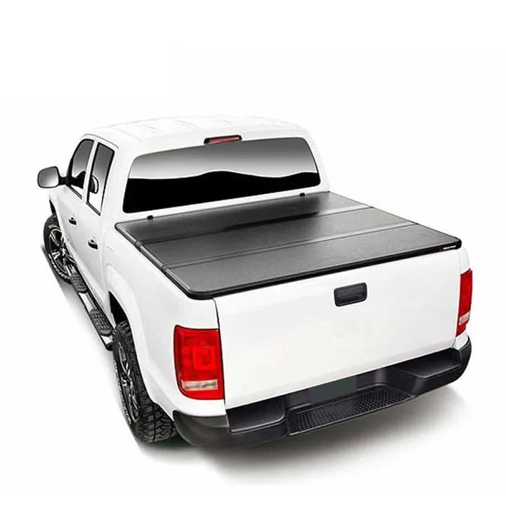 Factory Direct Hard Low Profile Tri-Fold Tonneau Cover for  Hilux Rocco Double Cab