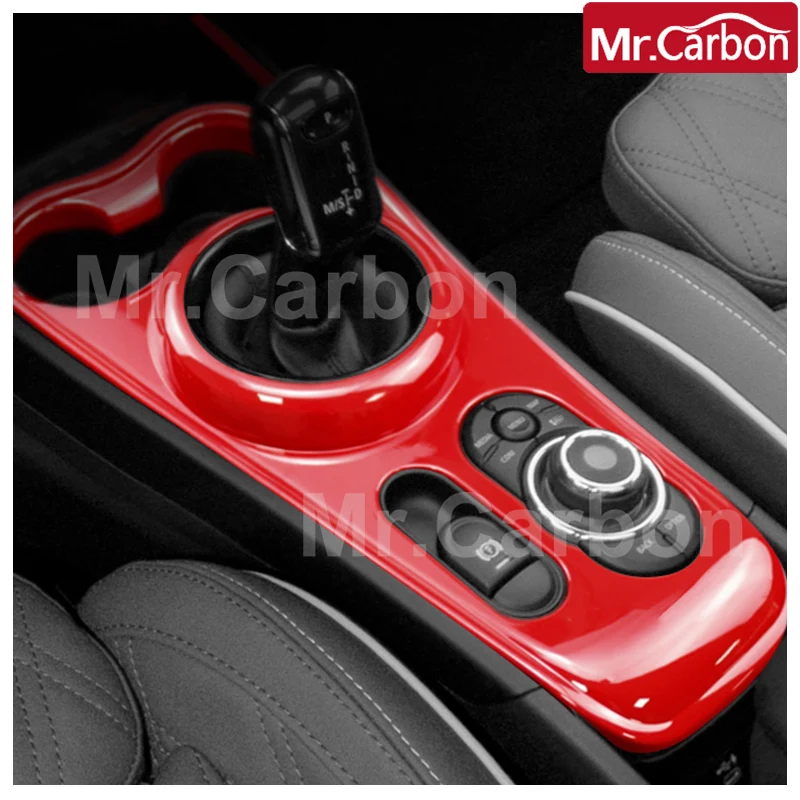 Car Central Control Shift Lever Panel Decorative Cover For  M F 60 Country Interior Modification Accessories Stickers