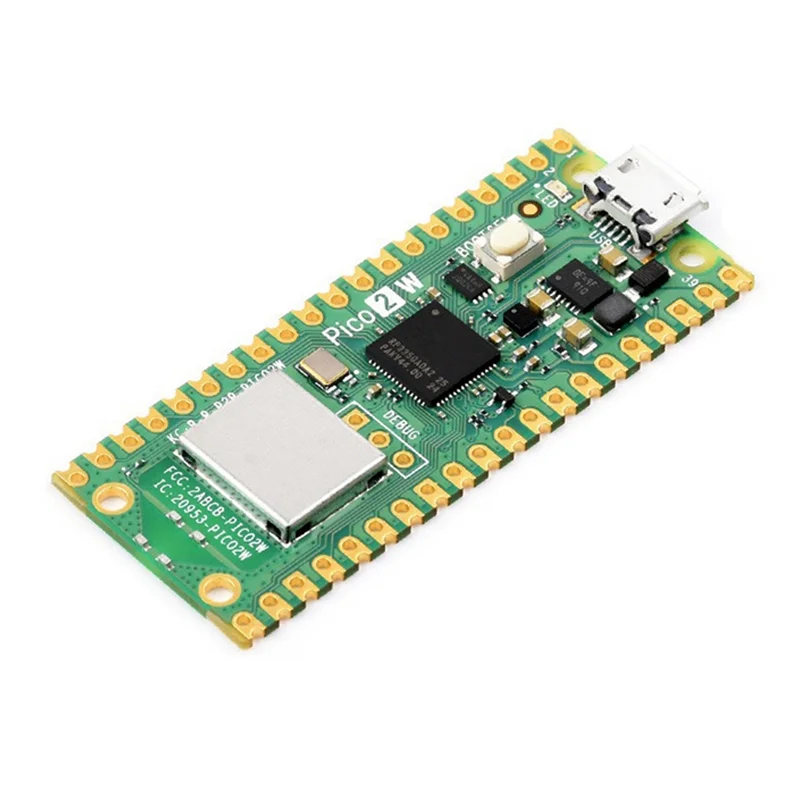Solid For Raspberry Pi Pico 2 W Microcontroller Development Board, Based On RP2350 Chip, Supports WIFI And Bluetooth