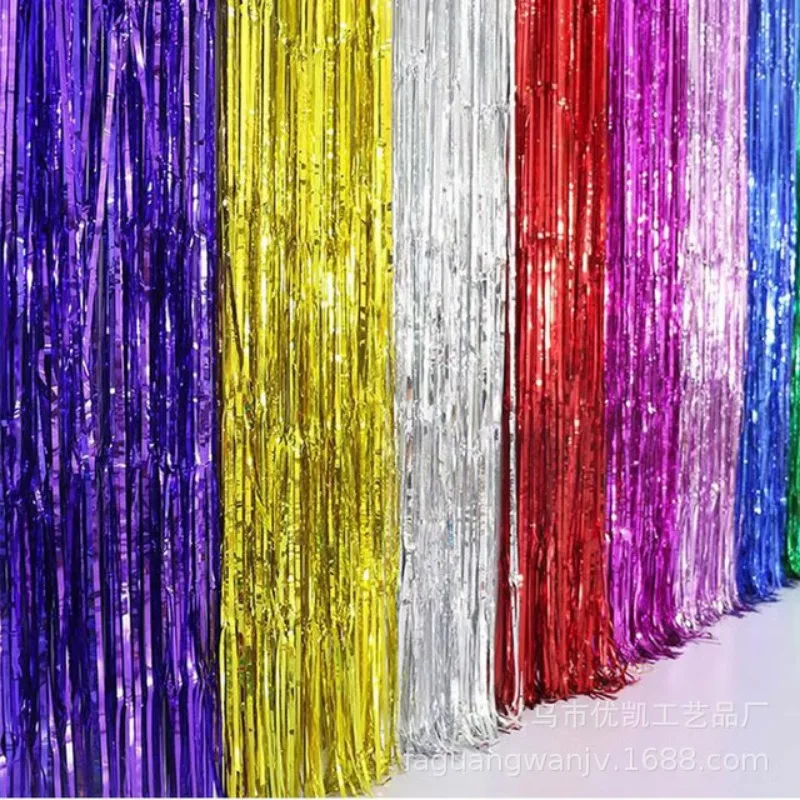 Rainy Curtain Wedding Party Birthday Party Decoration Photography Background Props Decoration